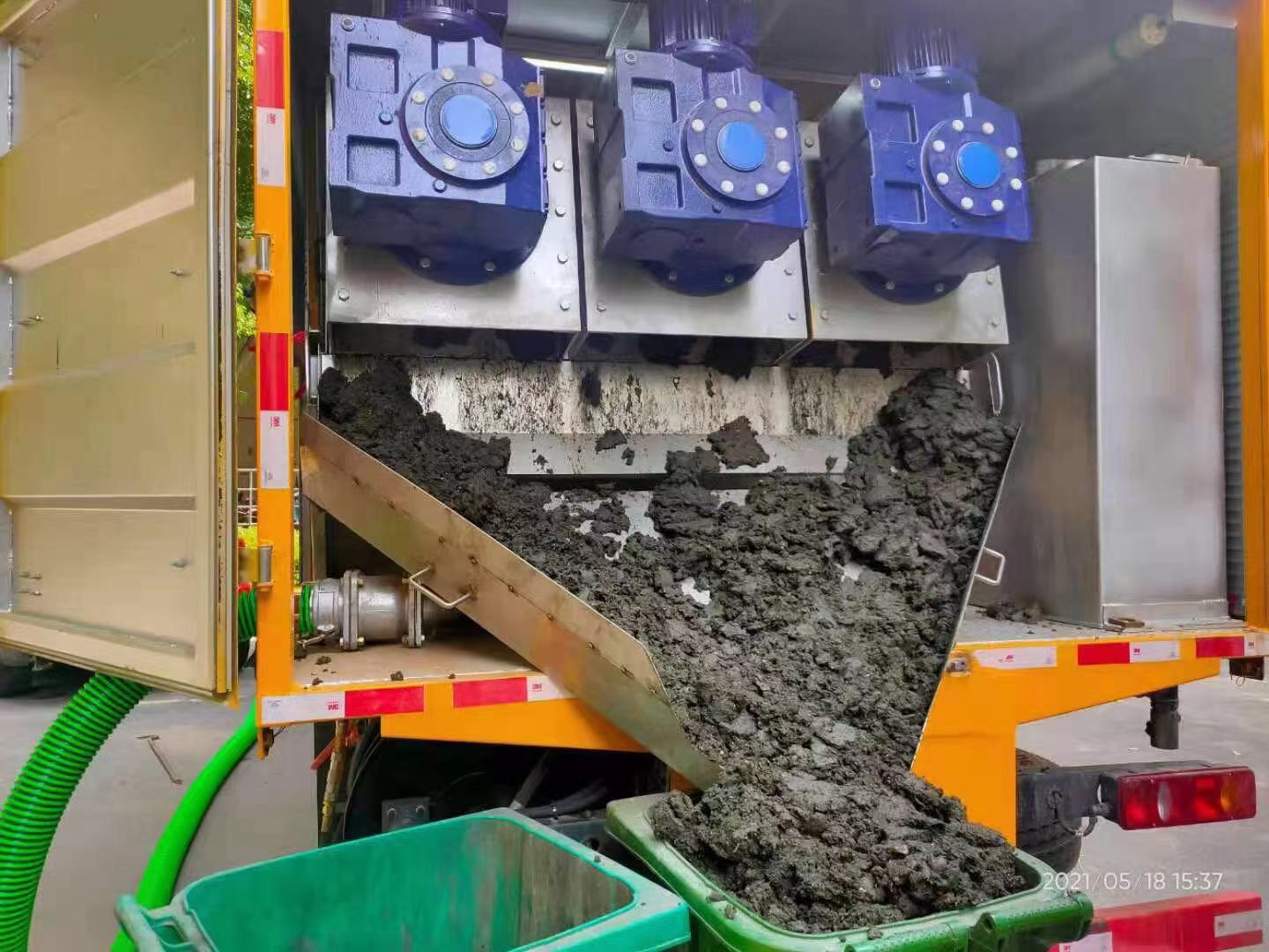 望城化粪池清掏城市维护站-泥浆净化干湿分离处理